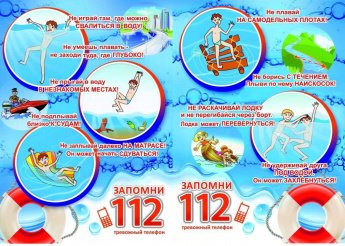 Памятка о безопасности на водоёмах в летний период
